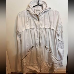 White Lululemon Windbreaker Size 6.